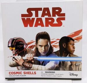 Winn Dixie Collector Star Wars Cosmic Shell Collector Album with 39 Shells Pogs